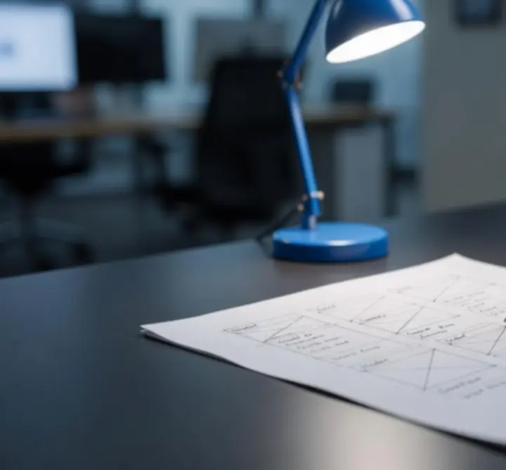 Wireframing and information architecture process